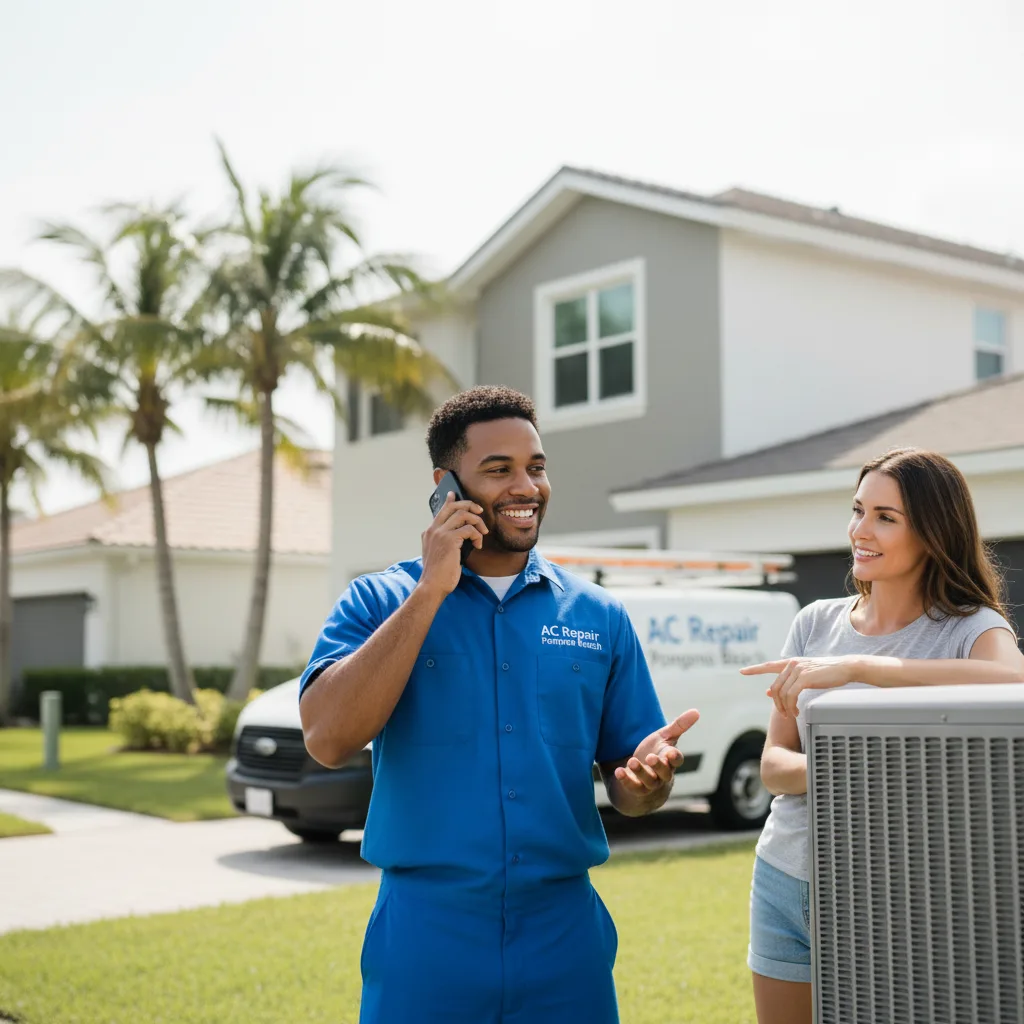 AC Repair Pompano Beach customer support in Stockton